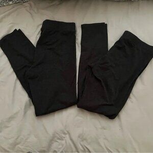 American Eagle Outfitters women’s elastic waistband leggings (2pairs)